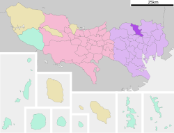 Kita-ku in Tokyo Prefecture Ja